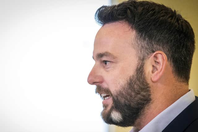 SDLP leader and MP for Foyle, Colum Eastwood.