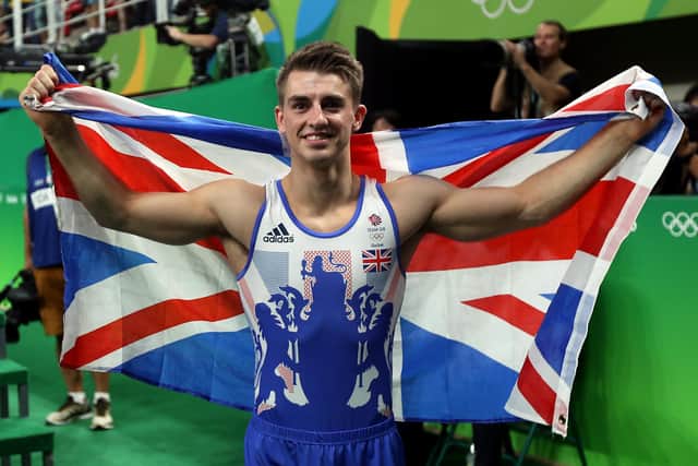 Max Whitlock at the Olympic Games in 2016. Pic by PA.