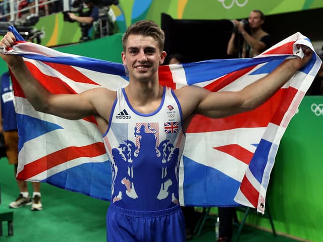 Max Whitlock at the Olympic Games in 2016. Pic by PA.