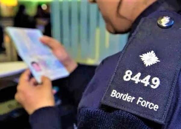 Home Office Border Force officer
