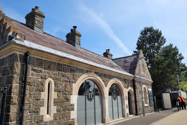 The old Helen's Bay train station in July 2021. Picture: Darryl Armitage