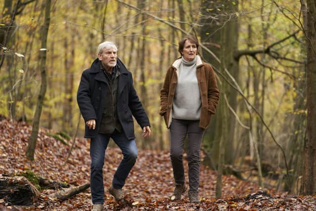 Julien Baptiste and Emma Chambers