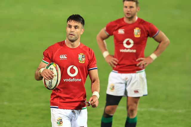 Conor Murray takes the scrum-half duties from Ali Price