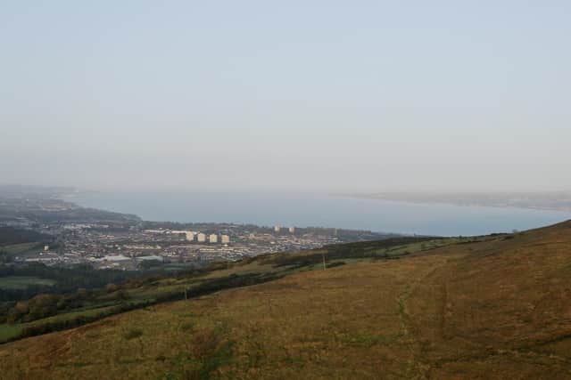 The new site borders Cave Hill Country Park and will link existing pathways through Divis and the Cave Hills. Picture credit: Whitenoise Studios.