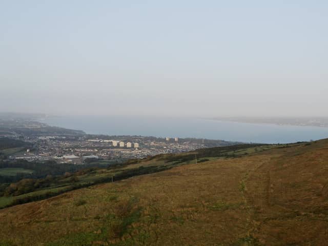 The new site borders Cave Hill Country Park and will link existing pathways through Divis and the Cave Hills. Picture credit: Whitenoise Studios.