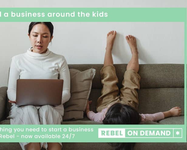 ‘Rebel on Demand’, a free online business support service for budding entrepreneurs