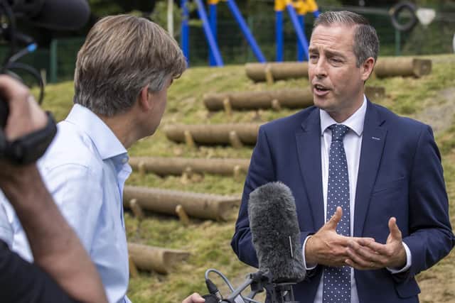 First Minister, Paul Givan.
