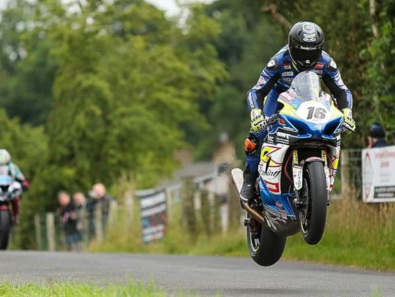 Mike Browne qualified third in the Superbike class on the Burrows Engineering/RK Racing Suzuki and finished sixth in the premier 'Race of Legends'.