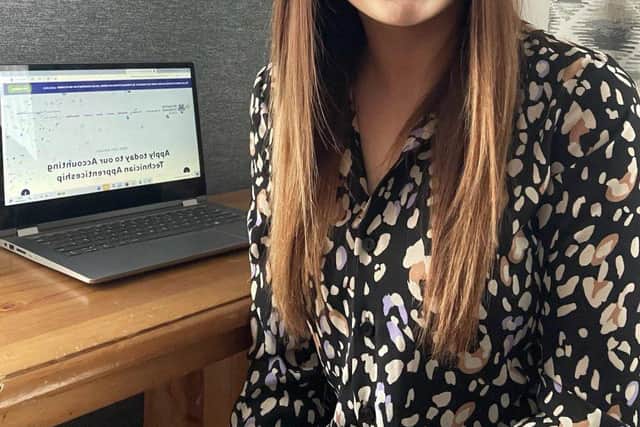 Rachel Johnston turned away from the traditional route through third-level to become an Accounting Technicians Ireland apprentice