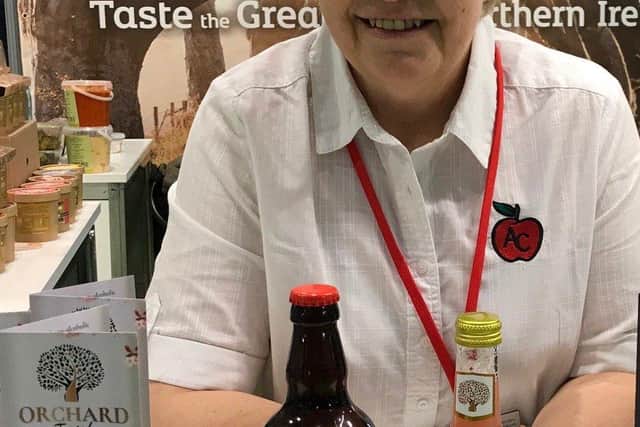 Helen Troughton of award-winning Armagh Cider Company in Portadown which will be among 30 artisan business at the forthcoming Honey Fair at Hillsborough Castle on August 20 and 21