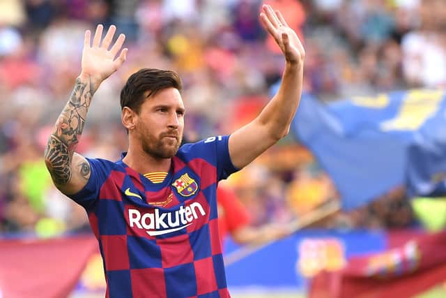 Lionel Messi looks set to leave Barcelona. Pic by Getty.