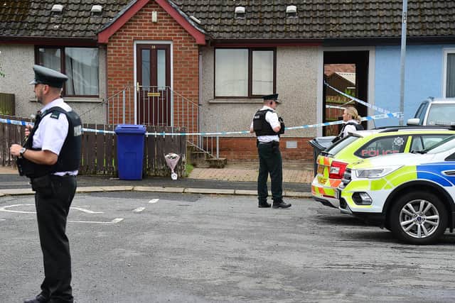 The Police Service of Northern Ireland (PSNI) said the child was admitted after the ambulance service was called to a house in Park Avenue on Friday afternoon.
Picture By: Arthur Allison/Pacemaker Press.