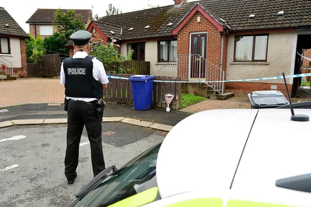 A man has been arrested on suspicion of murder after a two-year-old girl from Dungannon, County Tyrone, died in hospital.
The Police Service of Northern Ireland (PSNI) said the child was admitted after the ambulance service was called to a house in Park Avenue on Friday afternoon.
A post-mortem examination is to be carried out to establish the cause of death.
Picture By: Arthur Allison/Pacemaker Press.