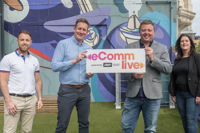 Martin McAuley, managing director of Kaizen Brand Evolution, Kevin Traynor, founder and director of eComm Live and Grow Consultancy, Philip Macartney, chief commercial officer of IRP Commerce and Elaine Robin, payment consultant at Gr4vy