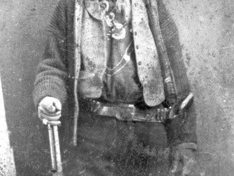 The only authenticated photograph of Billy the Kid