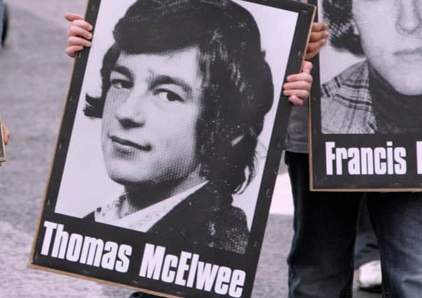Thomas Mr McElwee, who was responsible for a number of bomb attacks, chose to die. Yvonne Dunlop did not