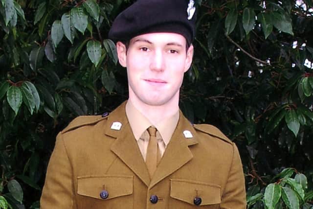 Aaron McCormick, 22, from Co Londonderry, of The Royal Irish Regiment had been helping to clear an area of improvised explosive devices during a security patrol in Nad 'Ali when he was killed in an explosion on November 14, 2010