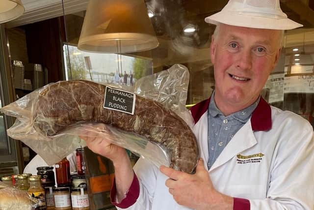 Pat O’Doherty of O’Doherty’s Fine Meats in Enniskillen is driving a revival in black puddings