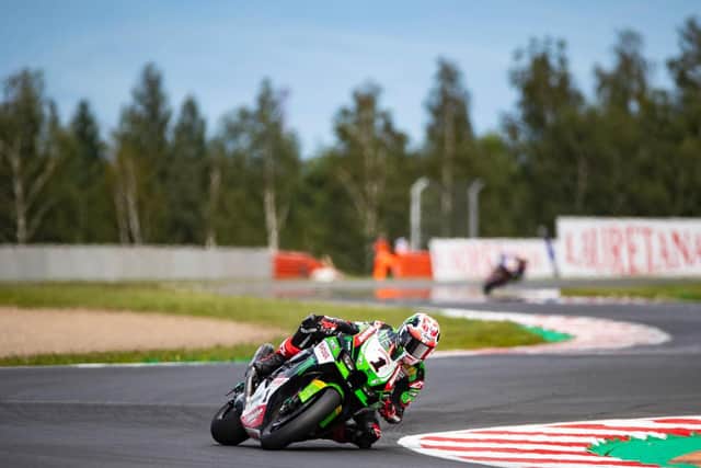 Jonathan Rea leads the World Superbike Championship by three points going into round seven at Navarra in northern Spain.