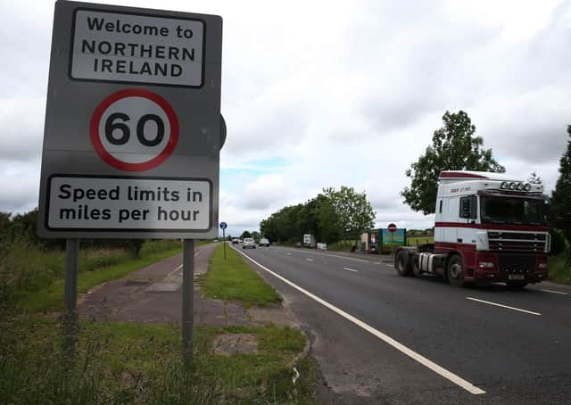 Counts of the number of goods vehicles (vans and lorries) moving across the Irish Border are not consistent with the apparently very high percentage growth in the value of North-South trade
