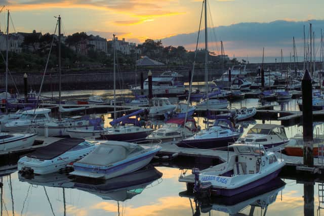 Bangor Marina is situated on the south shore of Belfast Lough