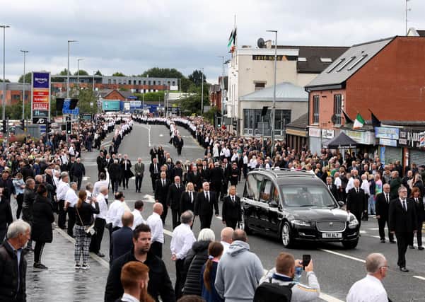 The policing of the Londonderry INLA incident was all of a piece with PSNI handling of the IRA show of strength at the Bobby Storey ‘funeral’ parade in Belfast last year