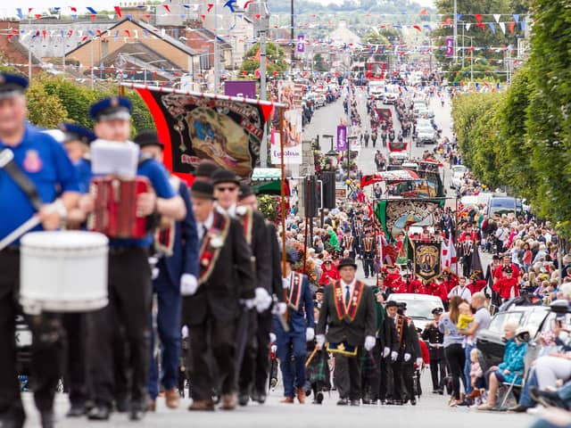 The 2018 Last Saturday Parade in Cookstown which is hosting a demonstration again this Saturday