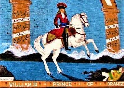 King Billy at the Boyne (after his victory at Carrickfergus)