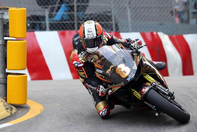 Michael Rutter won the Macau Motorcycle Grand Prix on the Aspire-Ho Bathams Honda RC213V-S in 2019.