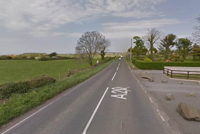 Eight-year-old Harry Steele died after a one vehicle collision on the Rowreagh Road, Kircubbin in north Down.