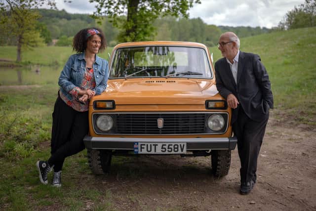 Bernardine Evaristo and Alan Yentob