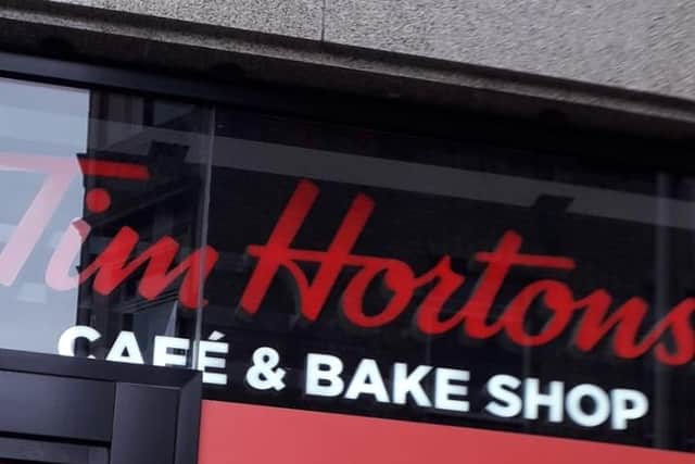 Tim Hortons outlet at Fountain Street, Belfast