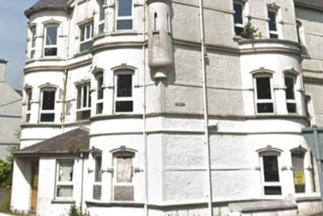 The former Curran Court Hotel in Larne. Image by Google