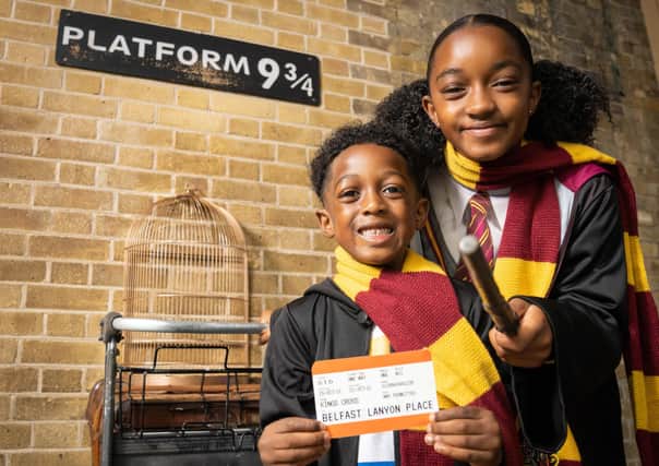The iconic Platform 93⁄4 Trolley will be at Belfast Lanyon Place Station from October 29-31