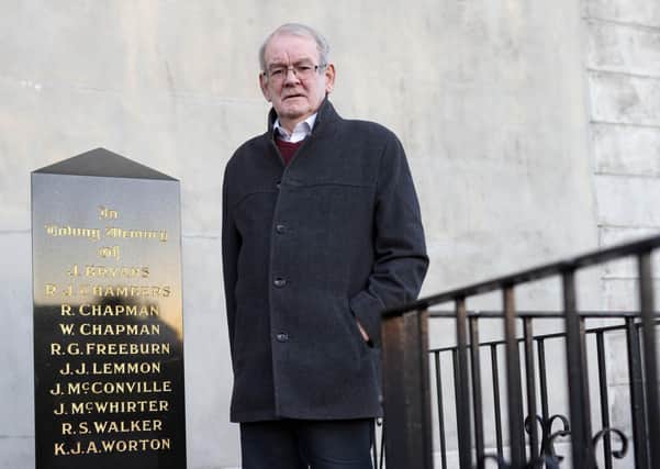 Alan Black, the only survivor of the 1976 Kingsmill shooting when ten workmen were shot dead by the IRA  in Co Armagh.
PICTURE BY STEPHEN DAVISON