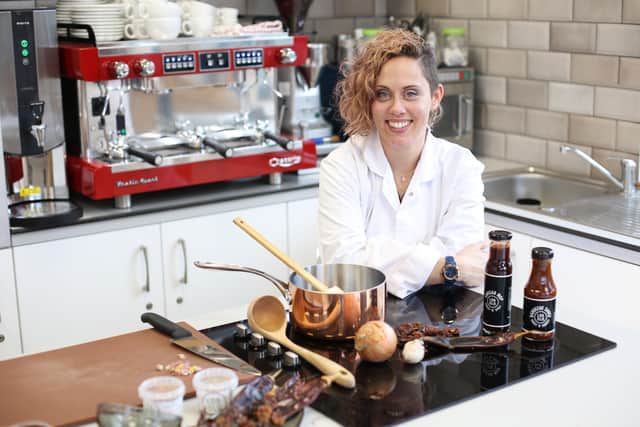 Emily McCorkell, founder of Lo&amp;Slo Sauces in Londonderry