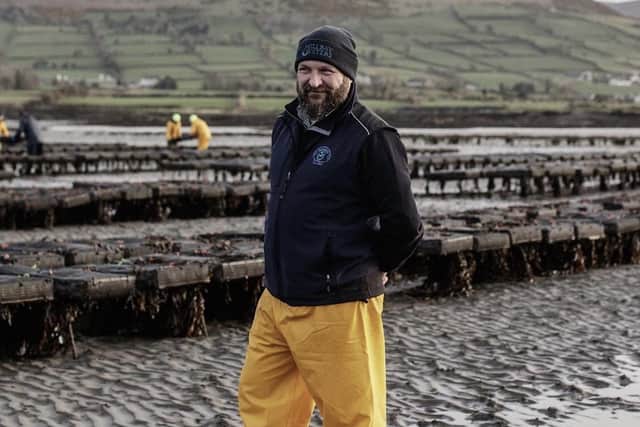 Andrew Rooney of Rooney Fish in Kilkeel and Millbay Oysters in Carlingford in plea to Executive to help tackle chronic shortage of workers