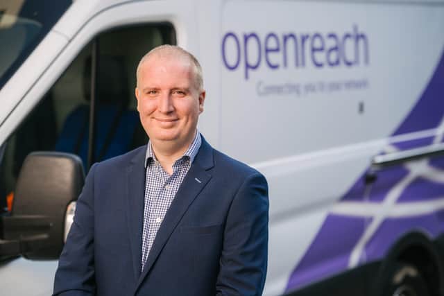 Garret Kavanagh, new director of Openreach Northern Ireland