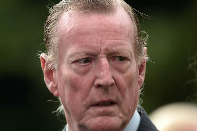 Lord David Trimble warned Joe Biden about ‘a return to sectarian strife’ due to the Northern Ireland Protocol. Photo: Colm Lenaghan/Pacemaker