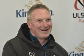 Ulster backs coach Dan Soper.