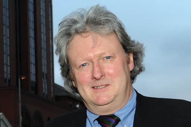 Northern Ireland actor Charlie Lawson pictured shortly before the 9/11 attacks.
Picture Stephen  Hamilton /Presseye.com