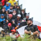 Shane Lowry on his way to Open glory in 2019 around Royal Portrush. Pic by PressEye Ltd.