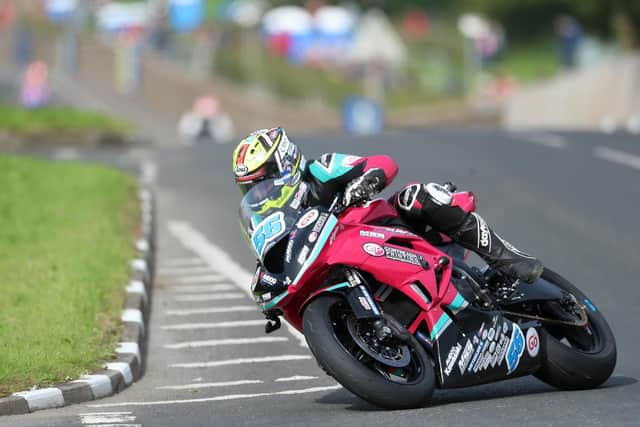 Adam McLean will start from pole position in the Supersport class on the McAdoo Racing Kawasaki at the Cookstown 100.