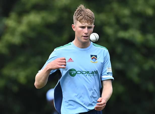 Luke Georgeson on show for CSNI during an impressive debut campaign within the NCU. Pic by Pacemaker.
