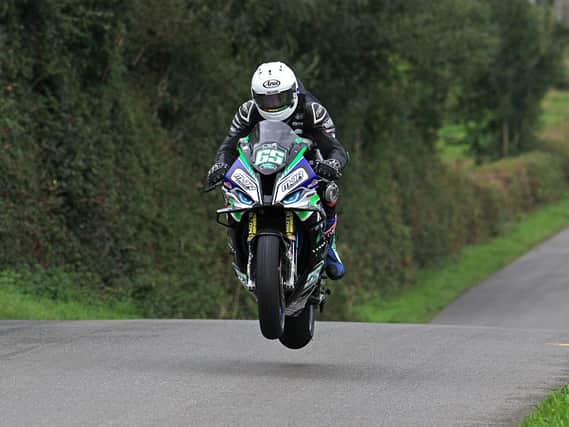 Michael Sweeney was invovled in a high-speed crash at the Cookstown 100 on Saturday.