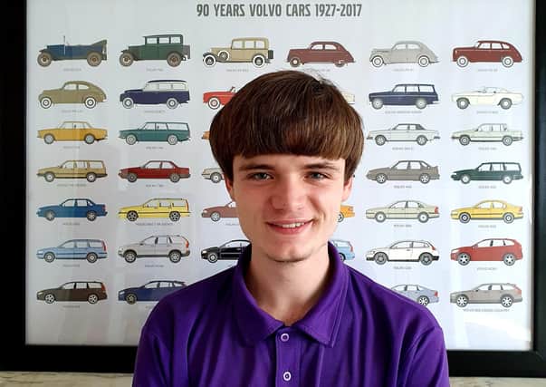 Evan Biggerstaff from Newcastle has reached the finals of the Young Driver Challenge 2021