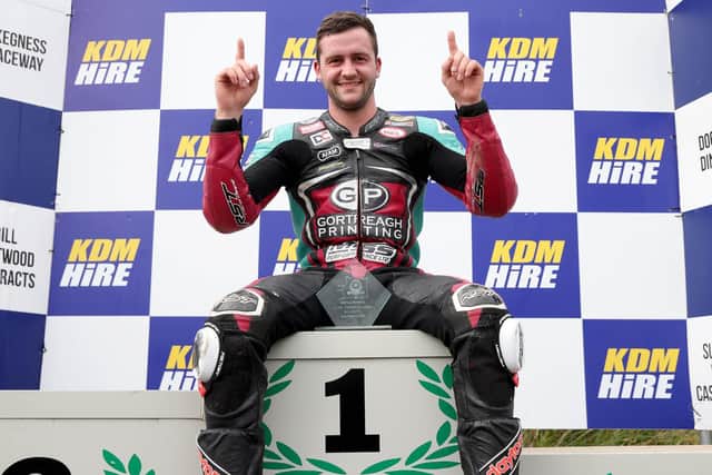 Adam McLean chalked up a double at the KDM Hire Cookstown 100 on Saturday in Co Tyrone.