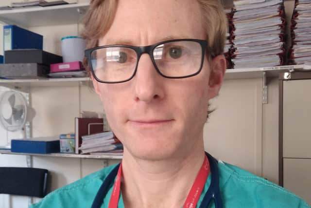 Respiratory consultant Dr Eoin Murtagh
