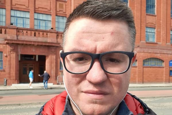 Graeme Hanna, a Rangers FC fan and writer from Belfast, says supporters are concerned that a vaccine passport system being introduced by the Scottish government could see them barred from attending matches in Glasgow.