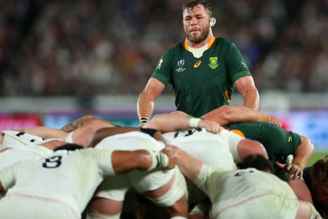 New Ulster signing Duane Vermeulen. The back row won the Rugby World Cup with South Africa in 2019